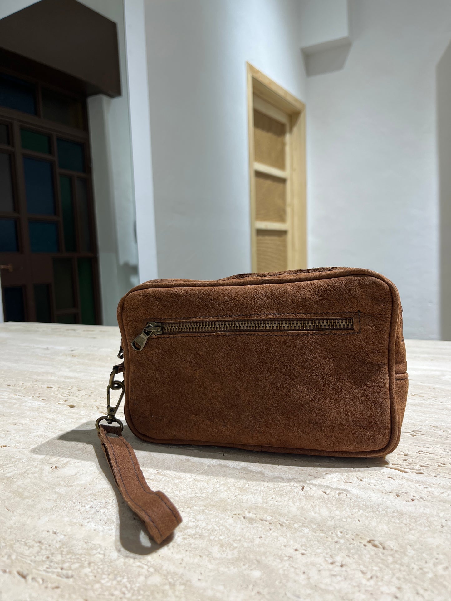 Borsello in pelle ovina
