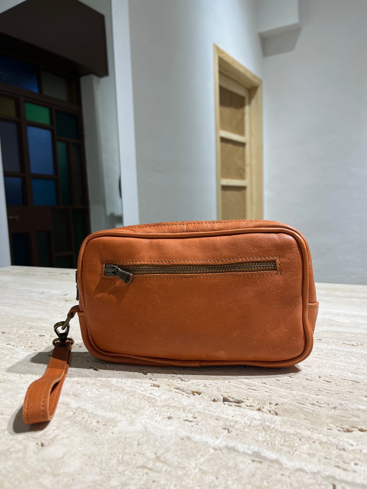 Borsello in pelle ovina