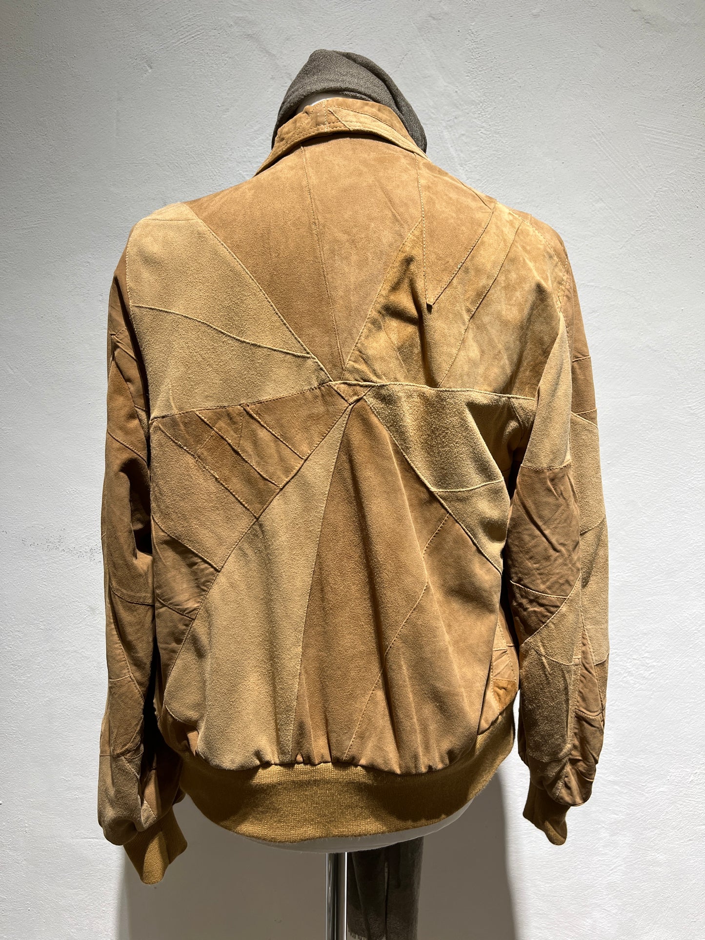 Giubbotto Patchwork Suede