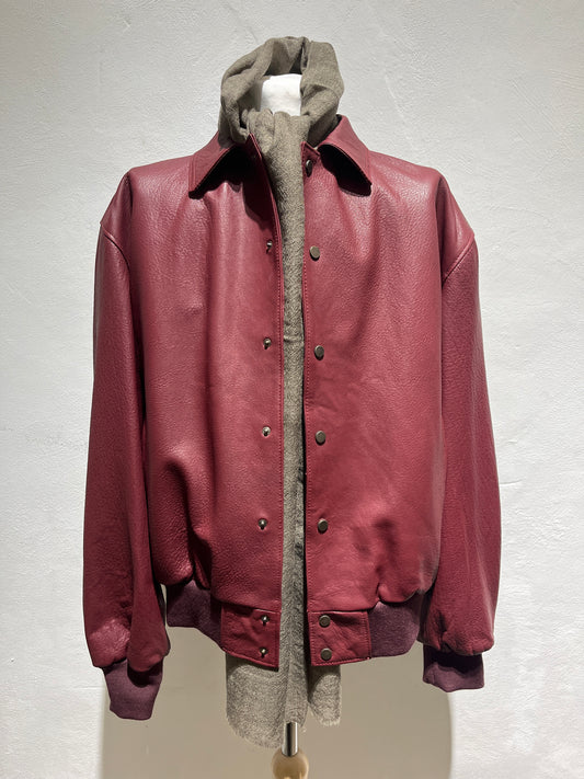 Giubbotto York in pelle
