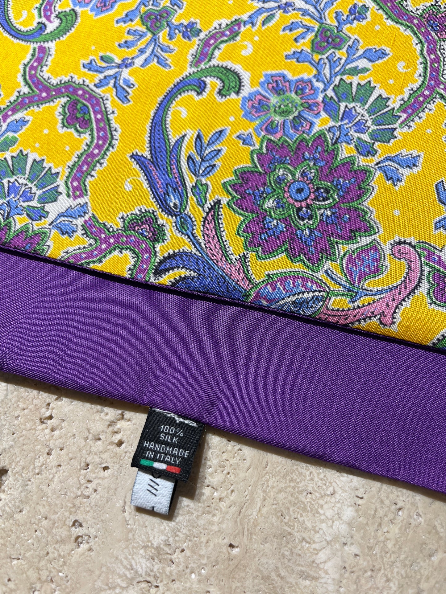 Foulard cache col in seta