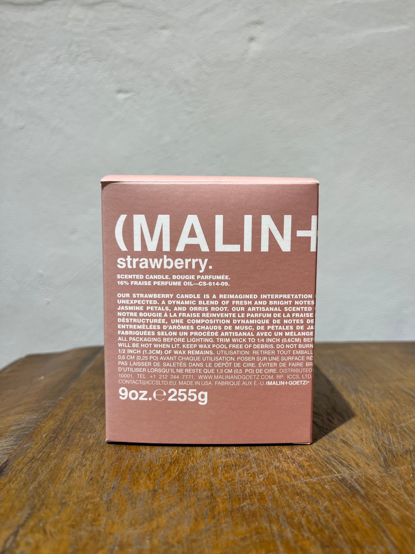 MALIN + GOETZ CANDLE - STRAWBERRY