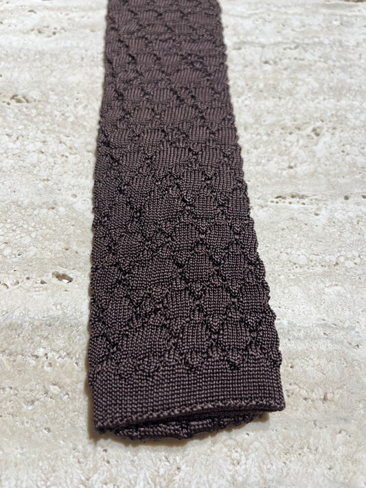 Cravatta in maglia seta