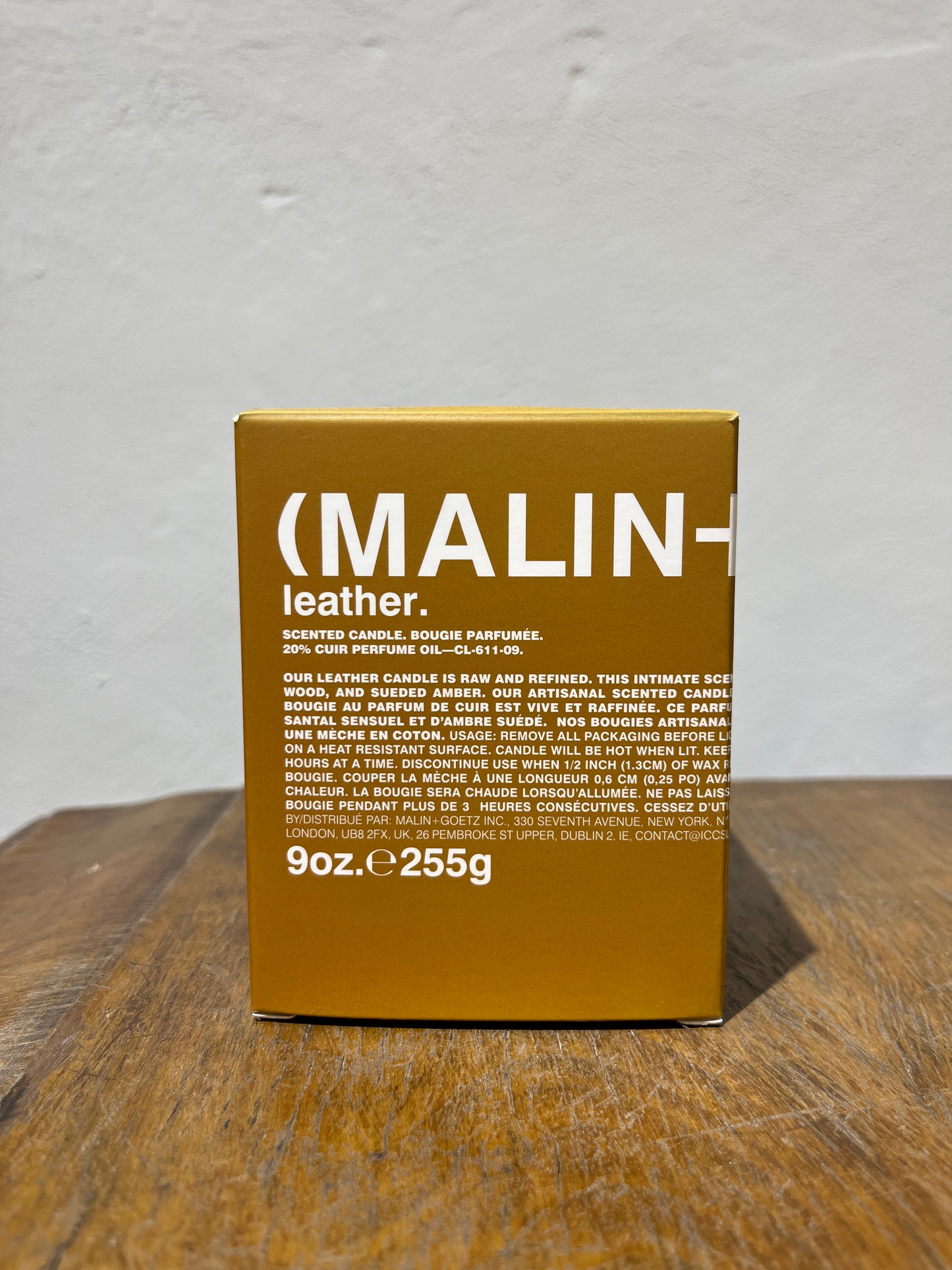 MALIN + GOETZ CANDLE - LEATHER