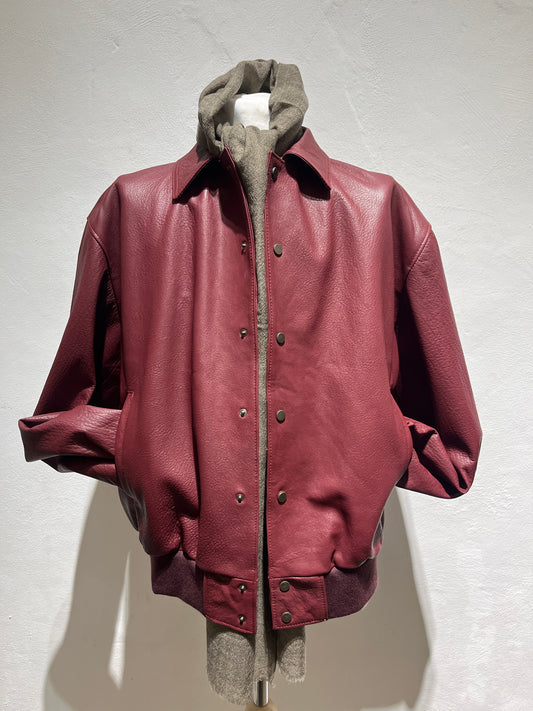 Giubbotto York in pelle