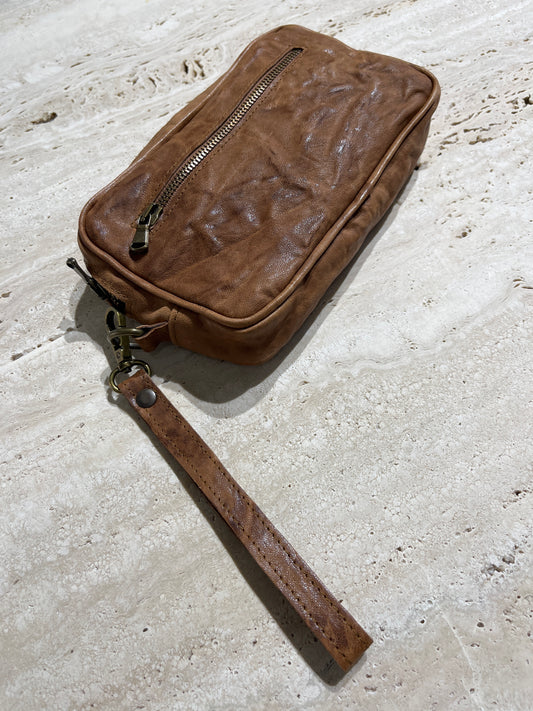 Borsello in pelle ovina