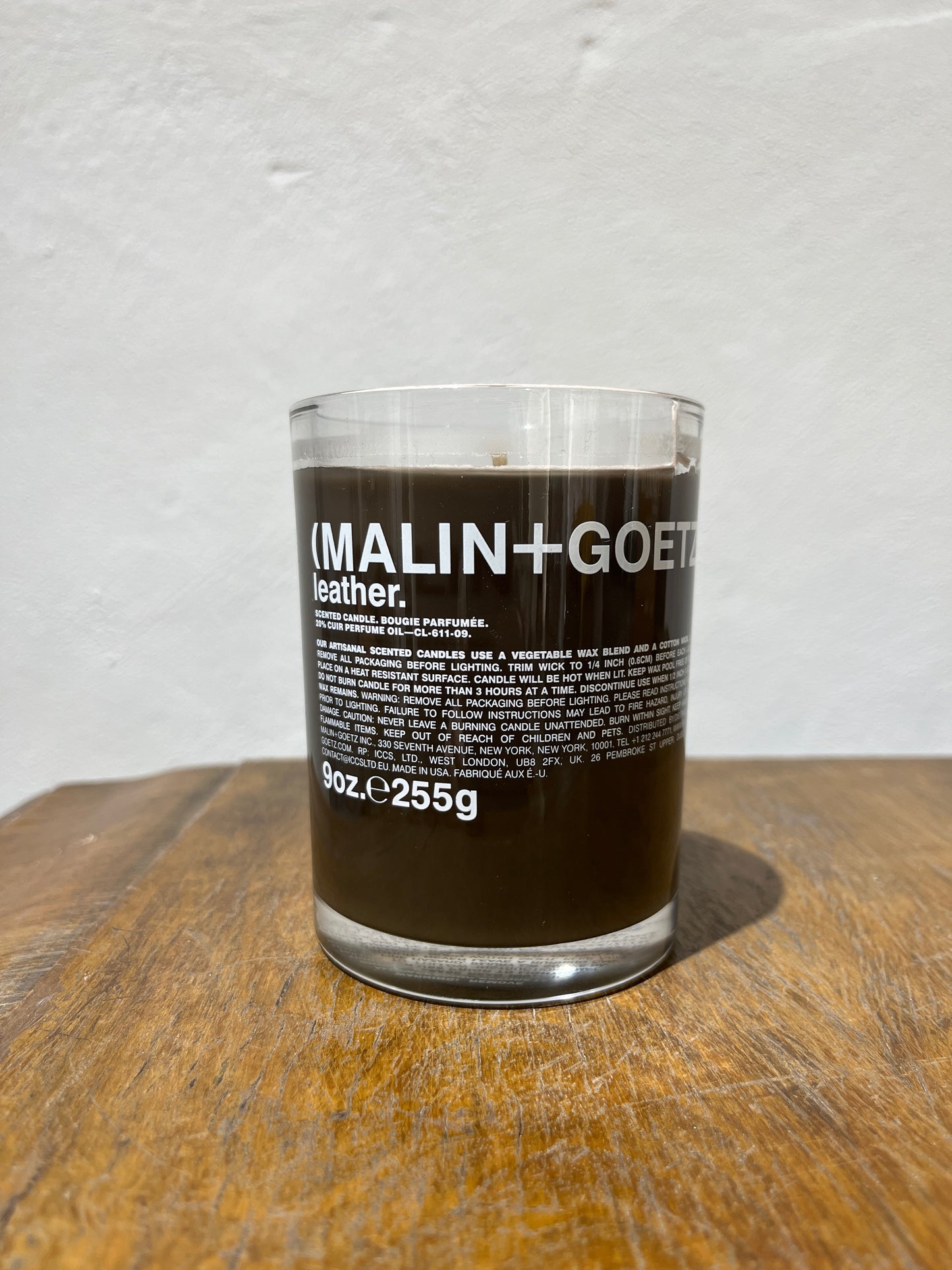 MALIN + GOETZ CANDLE - LEATHER